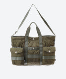 COMME des GARCONS HOMME NYLON RIPSTOP QUILTED 2WAY BAG [ HR-K206-051 ]