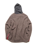 [ Pre-order ] SOPHNET. 26A/W LINEN WOOL HOODED SHIRT [ SPNT-262037 ]