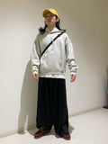 Needles For FREAK'S STORE Limited H.D.Track Pant Poly Smooth (Black×Gray)