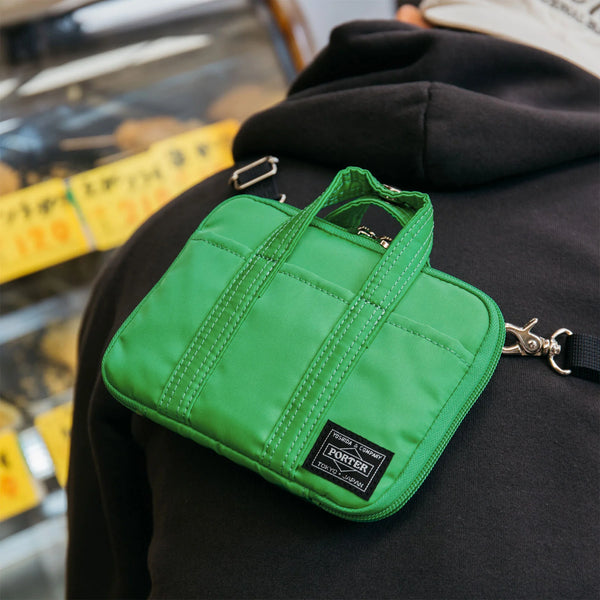 PORTER x HOBONICHI Stroll [original size(A6)] ( Bright Green / Bag