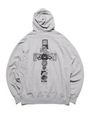 uniform experiment 26A/W JUDY BLAME: COLLECTIVE CROSS SWEAT HOODIE [ UE-262083 ]