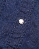 [ Pre-order ] uniform experiment 26A/W NEP DENIM DOUBLE POCKET SHIRT [ UE-262028 ]