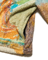 uniform experiment 25A/W ASGER JORN: PAINTING FLEECE BLOUSON [ UE-252027 ]