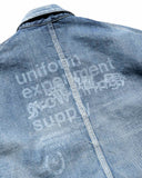 [ Pre-order ] uniform experiment 26S/S GRS FADED DENIM JACKET [ UE-260073 ]