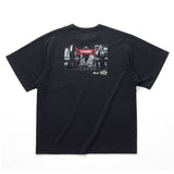 NANGA x Like a Dragon Studio ECO HYBRID BOX LOGO EMBROIDERY TEE