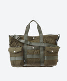 COMME des GARCONS HOMME NYLON RIPSTOP QUILTED 2WAY BAG [ HR-K206-051 ]