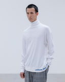 [ Pre-order ] uniform experiment 26A/W WAFFLE TURTLENECK TOP [ UE-262016 ]