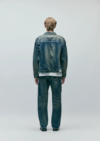 NEIGHBORHOOD 25A/W SAVAGE DENIM TYPE-1 JACKET [ 252XBNH-JKM02 NEIGHBORHOOD 25A/W SAVAGE DENIM TYPE-1 JACKET [ 252XBNH-JKM02