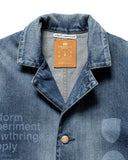 [ Pre-order ] uniform experiment 26S/S GRS FADED DENIM JACKET [ UE-260073 ]