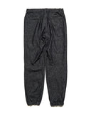 [ Pre-order ] uniform experiment 26A/W HIGH STRETCH DENIM HEM SHIRRING BAKER PANTS [ UE-262037 ]