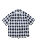 uniform experiment 26S/S ROPE INDIGO RELAX-FIT S/S SHIRT [ UE-260016 ]