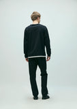 [ Pre-order ] NEIGHBORHOOD 26S/S BW . LAYERED TRIM CREWNECK LS [ 261UWNH-CSM05 ]