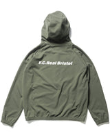 F.C.Real Bristol 24S/S PDK HALF ZIP HOODED TOP [ FCRB-240003 ]