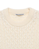[ Pre-order ] uniform experiment 26A/W STAR PRINT CHECK PANELED CABLE KNIT [ UE-262049 ]