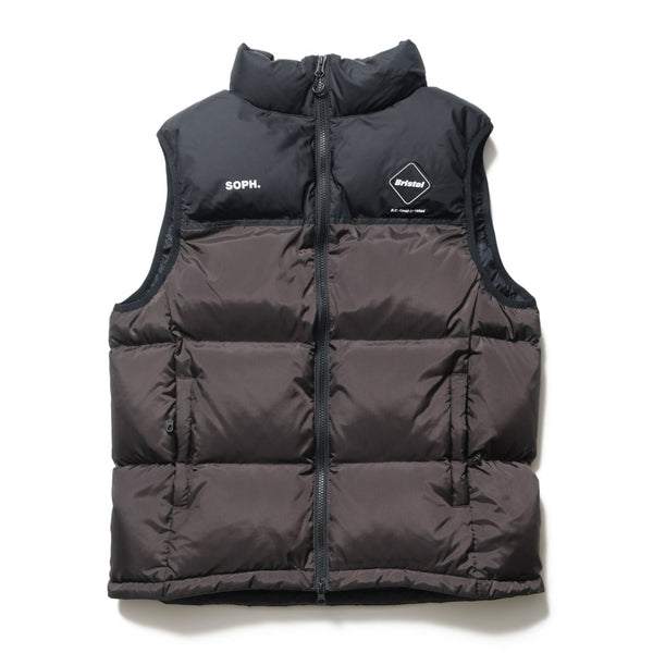 REVERSIBLE DOWN VEST F.C.Real Bristol黒M-