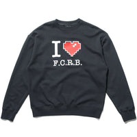 F.C.Real Bristol 24S/S I LOVE F.C.R.B. CREWNECK SWEAT [ FCRB-240071 ]