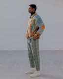 uniform experiment 25A/W ASGER JORN: PAINTING FLEECE BLOUSON [ UE-252027 ]
