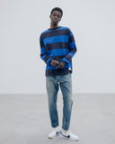 uniform experiment 26S/S BORDER L/S TEE [ UE-260040 ]