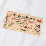 [ Pre-order ] Maison MIHARA YASUHIKO x FUJI ROCK FESTIVAL`26 CLASSIC FRF TICKET Tee