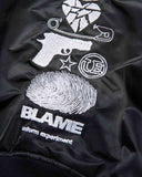 [ Pre-order ] uniform experiment 26A/W JUDY BLAME: COLLECTIVE CROSS FLIGHT JACKET [ UE-262079 ]