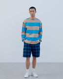 uniform experiment 26S/S BORDER L/S TEE [ UE-260040 ]