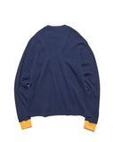 [ Pre-order ] uniform experiment 26A/W COLOR RIBBED WAFFLE CREWNECK TOP [ UE-262017 ]
