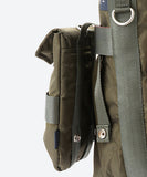 COMME des GARCONS HOMME NYLON RIPSTOP QUILTED 2WAY BAG [ HR-K206-051 ]