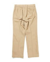 SOPHNET. 24S/S HIGH TWISTED WASHER COTTON SERGE STRAIGHT PANTS [ SOPH-240021 ]