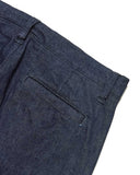 [ Pre-order ] uniform experiment 26A/W HIGH STRETCH DENIM TAPERED PANTS [ UE-262038 ]