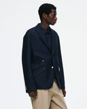 [ Pre-order ] SOPHNET. 26A/W WOOL MELTON RELAX-FIT BLAZER [ SPNT-262011 ]