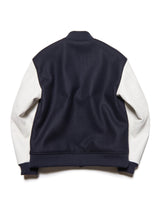 SOPHNET. 25A/W MELTON LAMBSWOOL VARSITY JACKET [ SPNT-252005 ]