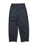 SOPHNET. 26S/S TROPICAL CHECK TAPERED BOLD PANTS [ SPNT-260030 ]