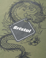 F.C.Real Bristol 24S/S DRAGON BACK EMBLEM TEAM S/S TEE [ FCRB-240136 ]