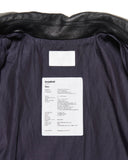 SOPHNET. 25A/W LEATHER COLLAR COVERALL / Kvadrat Sisu [ SPNT-252006 ]