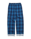 uniform experiment 26A/W LINE FLANNEL CHECK EASY PANTS [ UE-262041 ]