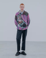 uniform experiment 25A/W ASGER JORN: PAINTING FLEECE BLOUSON [ UE-252027 ]