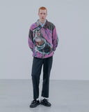 uniform experiment 25A/W ASGER JORN: PAINTING FLEECE BLOUSON [ UE-252027 ]