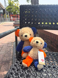 BEAMS JAPAN x DOUSIN Fluffy Colourful Plush Bear M