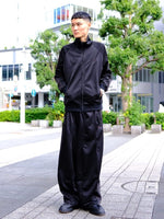 Needles For FREAK'S STORE Limited H.D.Track Pant Poly Smooth (Black×Charcoal)