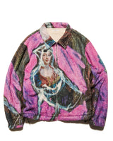 uniform experiment 25A/W ASGER JORN: PAINTING FLEECE BLOUSON [ UE-252027 ]