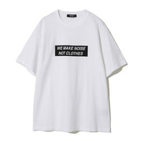 UNDERCOVER BASIC WE MADE NOISE NOT CLOTHES TEE [ UC2C8803-2 ] [ Ladies ]