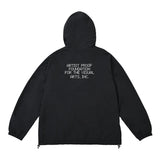 ARTIST PROOF CORDURA®︎ Nylon Hooded Jacket w/Drawcord