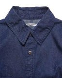 [ Pre-order ] uniform experiment 26A/W NEP DENIM DOUBLE POCKET SHIRT [ UE-262028 ]