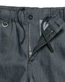 SOPHNET. 25S/S STRETCH DENIM SLIM FIT RIBBED PANTS [ SOPH-250035 ]