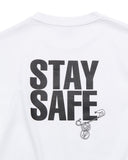 [ Pre-order ] uniform experiment 26A/W JUDY BLAME: STAY SAFE TEE [ UE-262087 ]