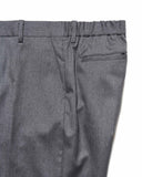 SOPHNET. 25A/W FLANNEL WOOL SHIRRING SLIM-FIT SLACKS [ SPNT-252001 ]