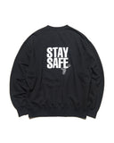 uniform experiment 26A/W JUDY BLAME: STAY SAFE CREWNECK SWEAT [ UE-262084 ]