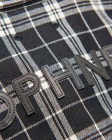 SOPHNET. 25A/W SAXONY WOOL CHECK LOGO PATCH SHIRT [ SPNT-252009 ]