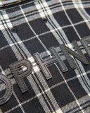 SOPHNET. 25A/W SAXONY WOOL CHECK LOGO PATCH SHIRT [ SPNT-252009 ]