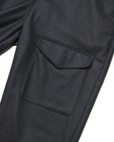 SOPHNET. 25A/W LIGHT MELTON WOOL ROYAL NAVY PANTS [ SPNT-252004 ]